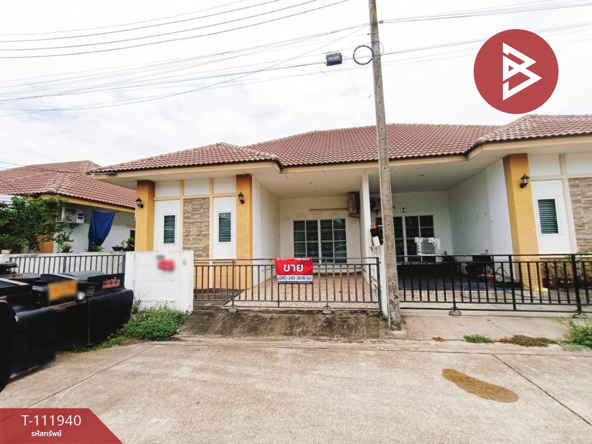 For SalePrachin Buri : Twin house for sale in Lai Lake Village 1 Atspring City Prachinburi (The Lilac1 @SPRING CITY) Prachinburi