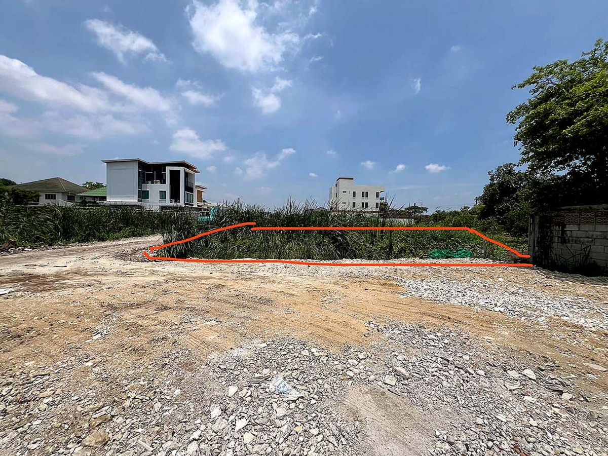 For SaleLandPhutthamonthon, Salaya : Land for sale 102 square wah, Soi Thawi Watthana-Kanchanaphisek 6, Phutthamonthon Sai 2 Road