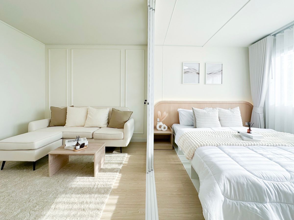 ขายคอนโดลาดพร้าว101 แฮปปี้แลนด์ : ขายห้องสวย!! คอนโด Lumpini Center Ladprao111 (ลุมพินี เซ็นเตอร์ ลาดพร้าว111) พร้อมลากกระเป๋าเข้าอยู่