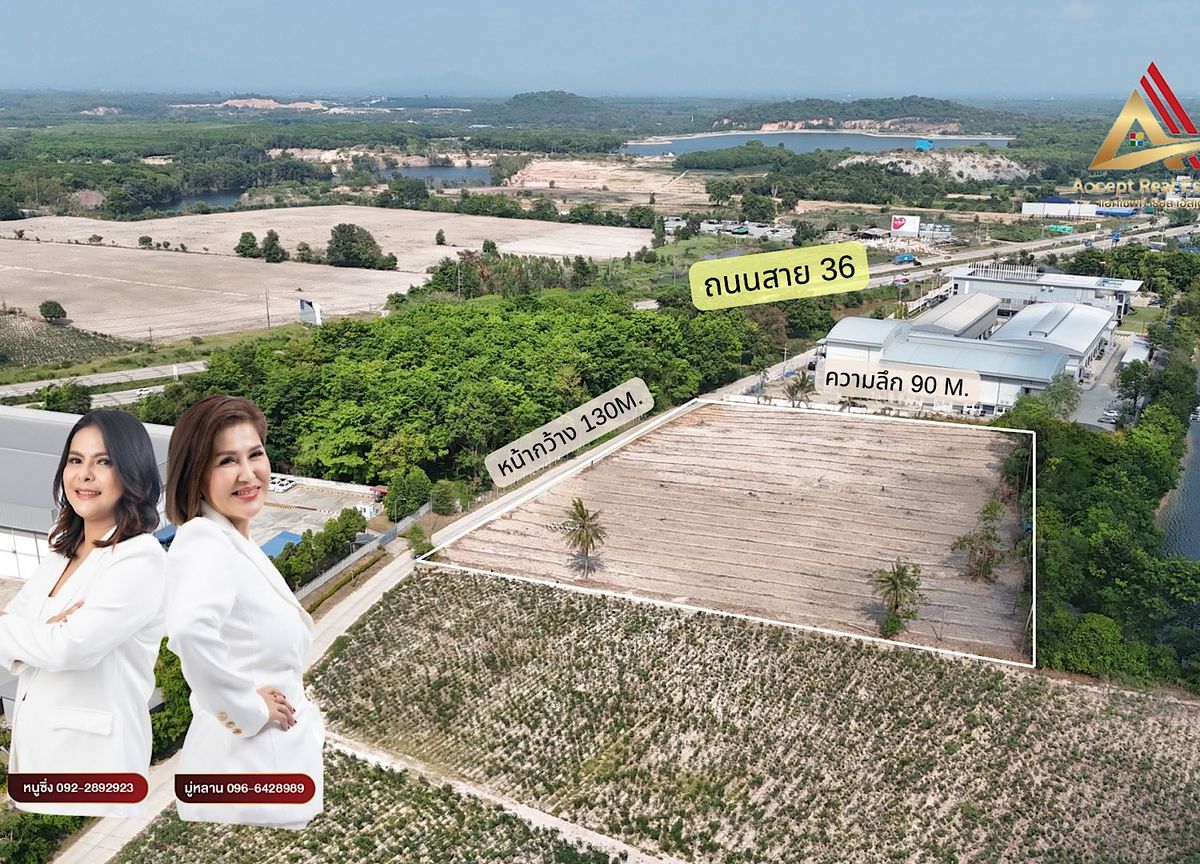 ขายที่ดินระยอง : ขายที่ดิน ทับมา ระยอง ใกล้ถนนสาย36 สวยระดับนางฟ้า เดินทางสะดวกสบาย ใกล้แหล่งชุมชน