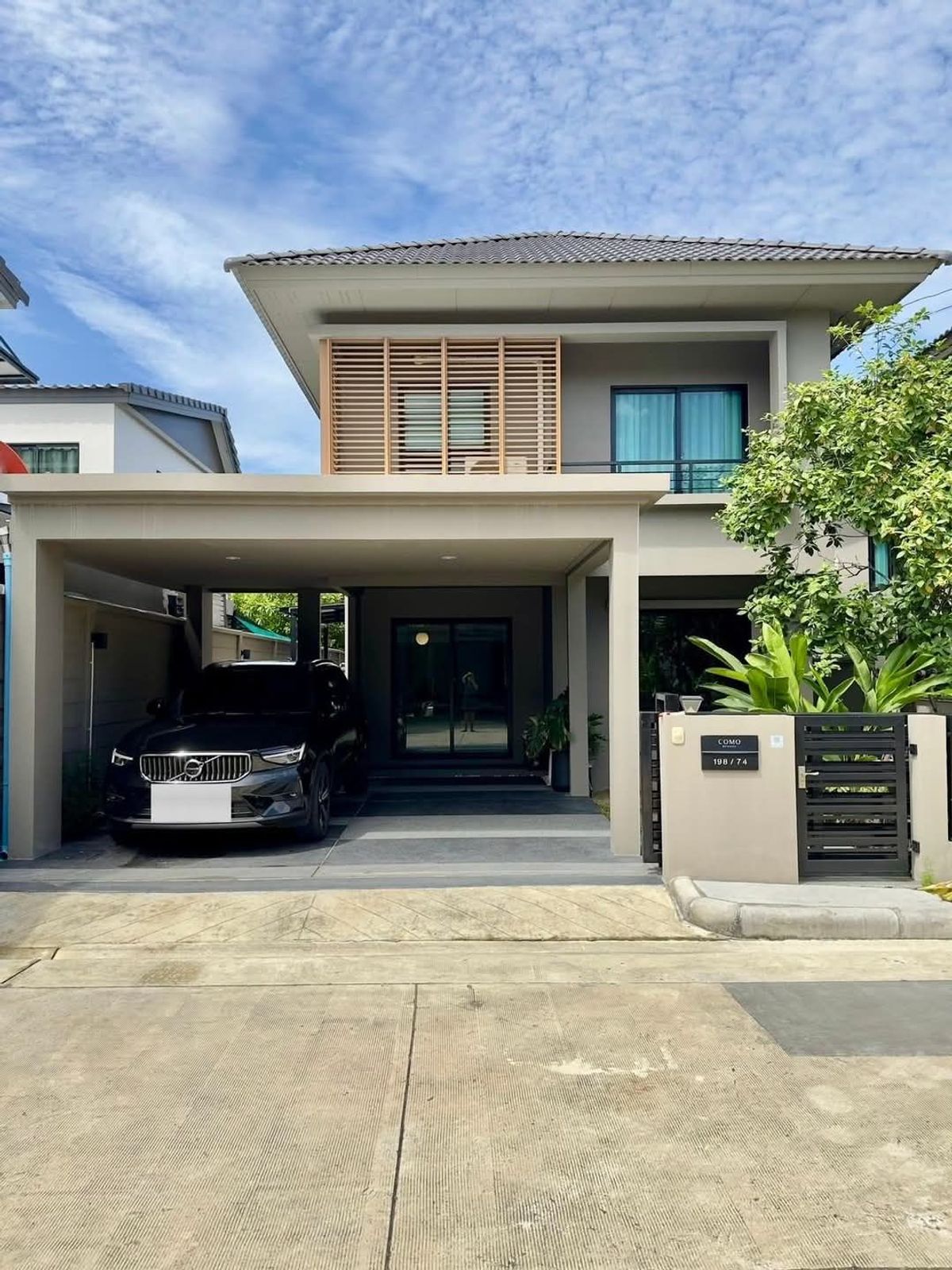 ให้เช่าบ้านบางนา แบริ่ง ลาซาล : ให้เช่าบ้านเดี่ยว 2 ชั้น โครงการ Areeya Como Botanica บางนา (Rt-01)