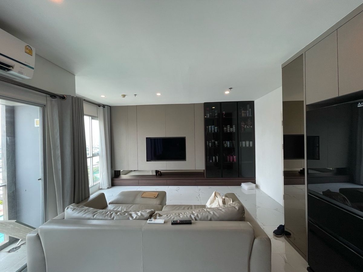 For SaleCondoRama3 (Riverside),Satupadit : 🌟 Condo for Sale – Fully Renovated with Stunning River View! 🌟Lumpini Place Rama 3 Riverine