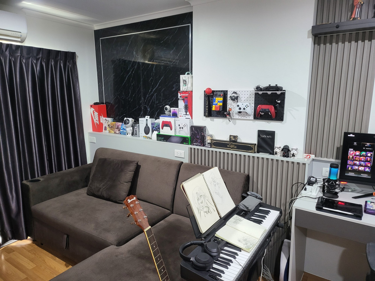 For SaleCondoKasetsart, Ratchayothin : South, good wind, beautiful room ⭐Lumpini Place Ratchayothin (Lumpini Place Ratchayothin)