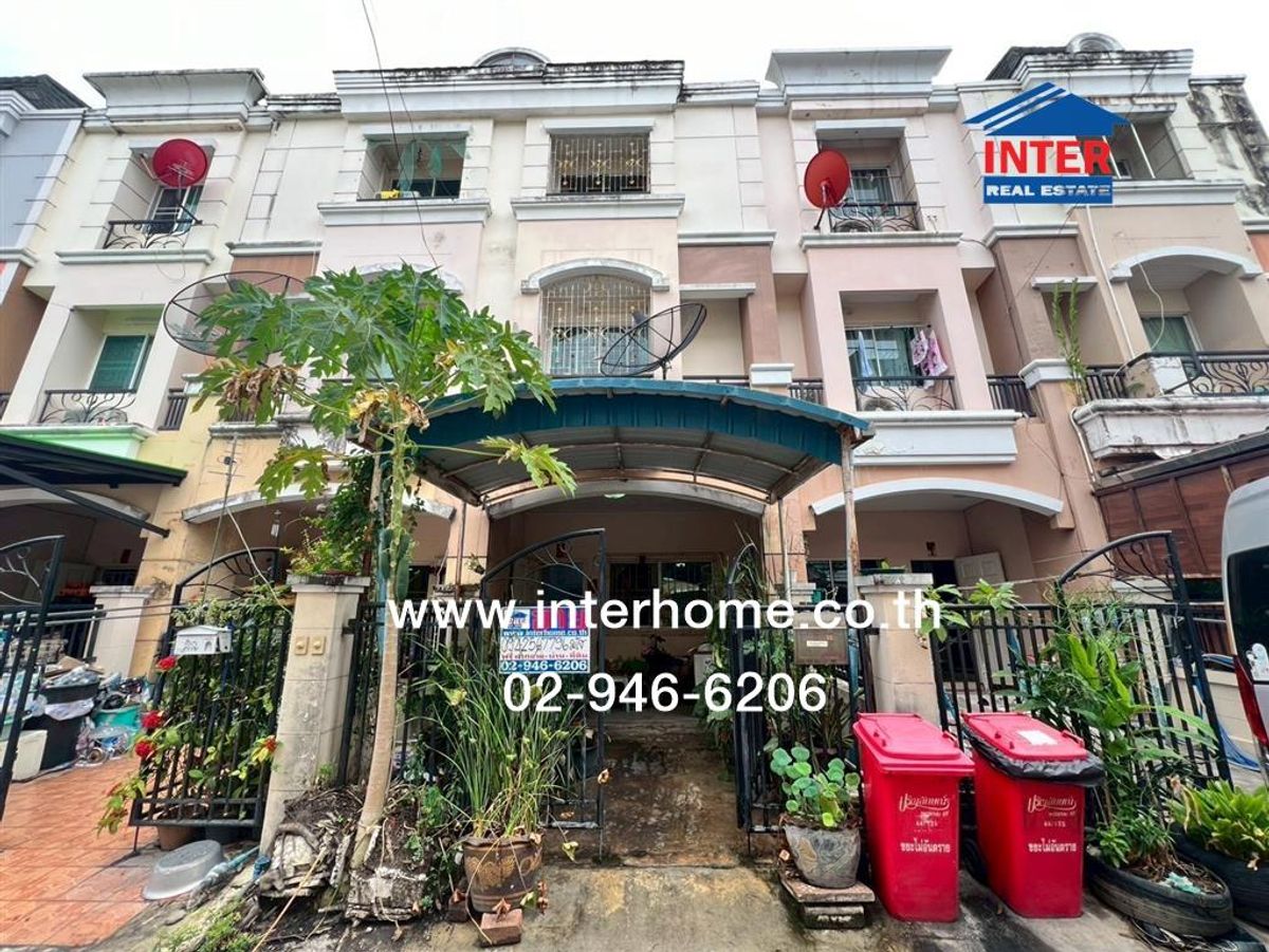 ขายทาวน์โฮมบางแค เพชรเกษม : ทาวน์เฮ้าส์ 3 ชั้น 17.5 ตร.ว. หมู่บ้านปริญลักษณ์ เพชรเกษม69 ซอยเพชรเกษม69 ถนนเลียบคลองภาษีเจริญฝั่งเหนือ ถนนเพชรเกษม69 เขตหนองแขม กรุงเทพมหานคร