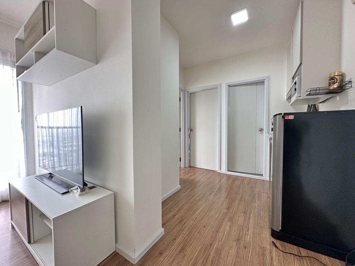 For RentCondoSamut Prakan,Samrong : 📌 Corner / 2 bedrooms / 3 air conditioners / ready to stay 📌 For rent, notting hill Sukhumvit-PRAKSA, near BTS.
