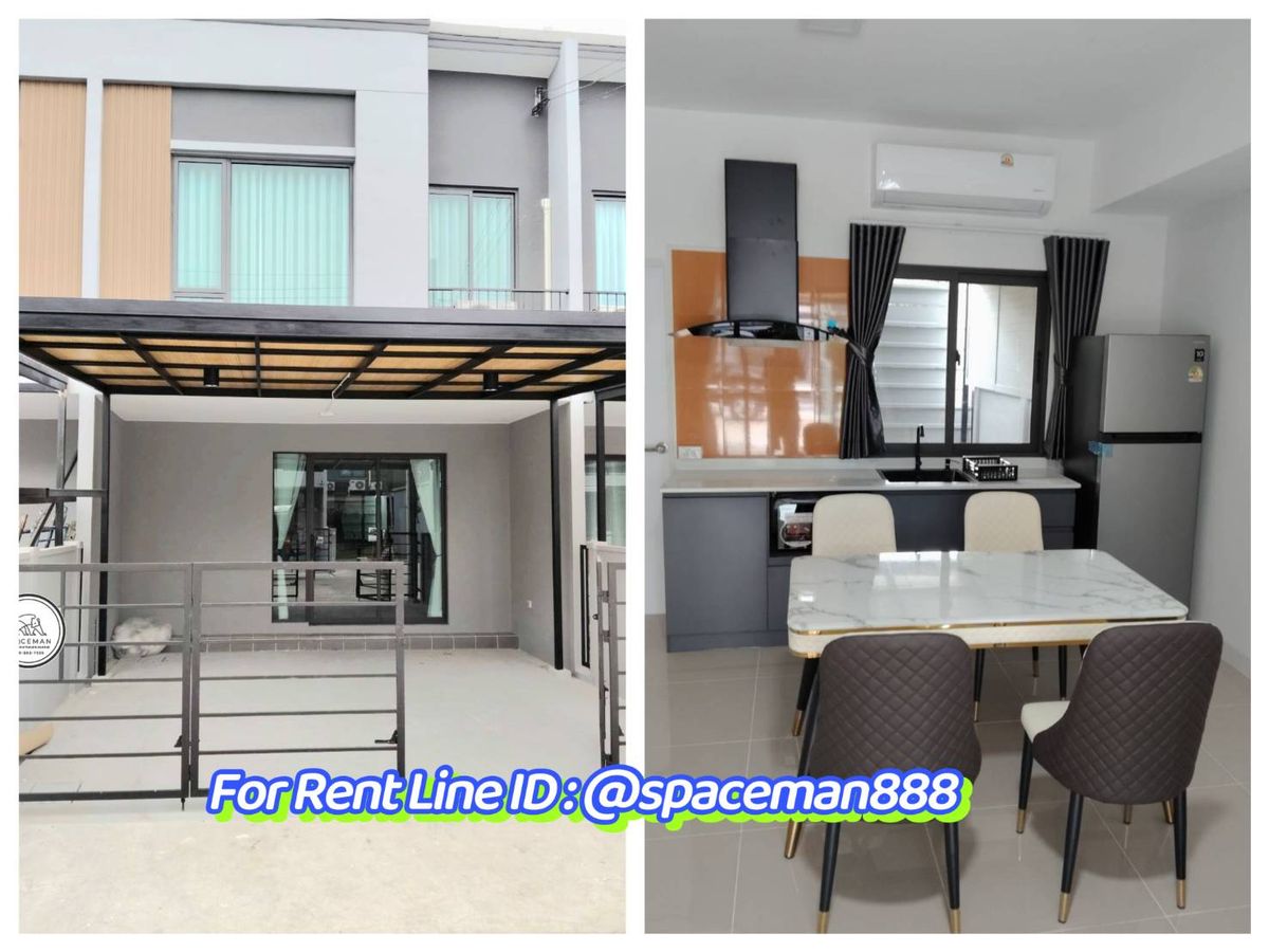 ให้เช่าทาวน์โฮมบางนา แบริ่ง ลาซาล : ✳️😊 เช่าบ้านโครงการ Pleno สุขุมวิท-บางนา2 พร้อมเข้าอยู่ ใกล้Mega บางนา 🐶รับสัตว์เลี้ยงพันธุ์เล็กเท่านั้น