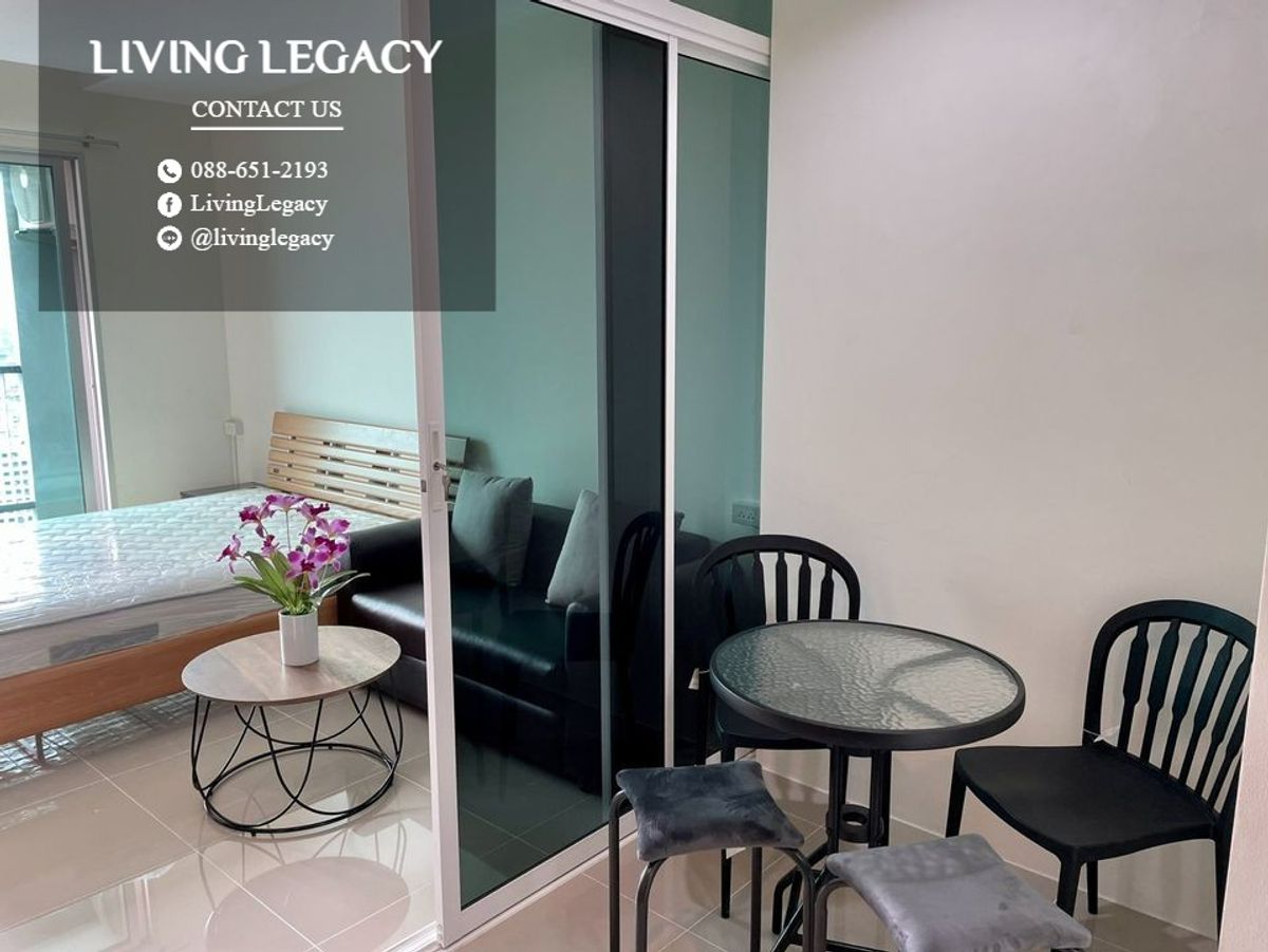 ให้เช่าคอนโดพัฒนาการ ศรีนครินทร์ : LULAHH46 ให้เช่าคอนโด Asakan Place Srinakarindra 28 ตร.ม. ชั้น 28 line id : @livinglegacy