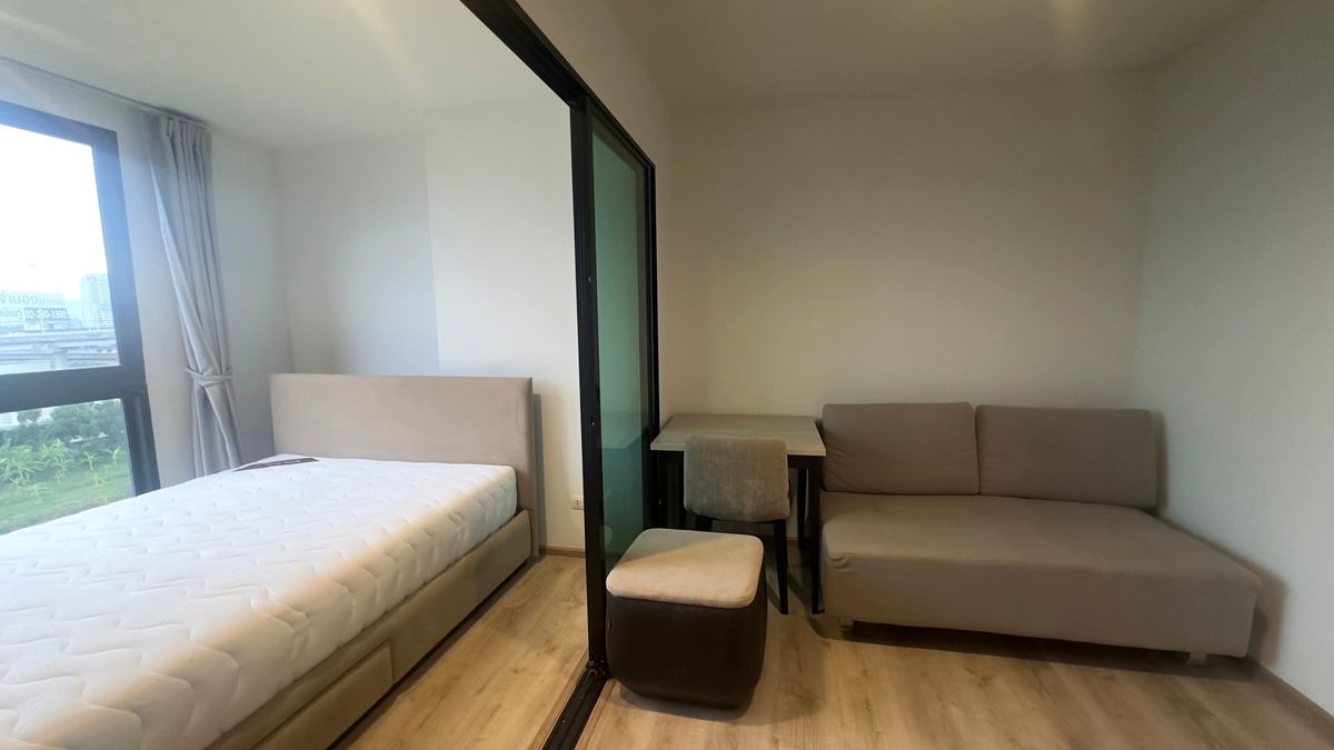 ให้เช่าคอนโดพระราม 9 เพชรบุรีตัดใหม่ RCA : ไรซ์ พระราม9 Condo Rise Rama9  ห้องมุม 29 ตรม. ชั้น7 อาคาร B พร้อมอยู่ มิ.ย.นี้ 