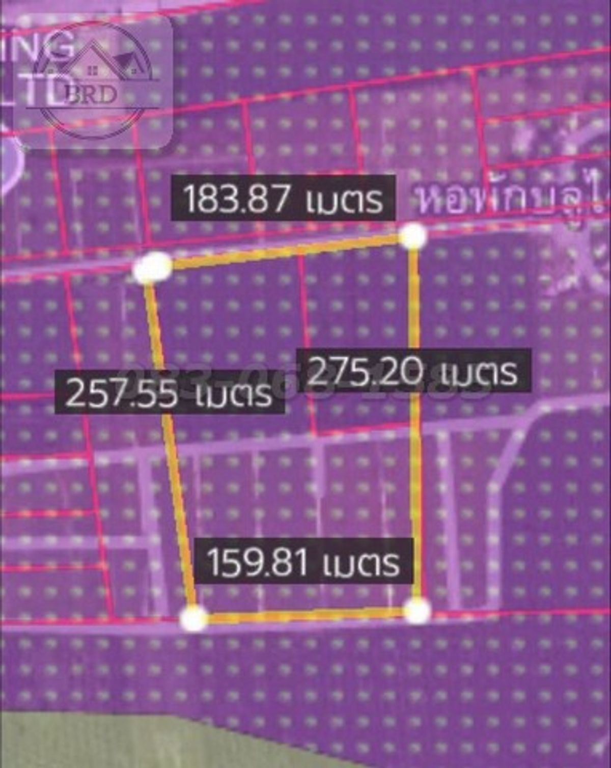 For SaleLandSriracha Laem Chabang Ban Bueng : Selling cheap purple land, Khao Khan Sriracha (area of ​​29-3-07.7 rai, sells 3.5 million per rai), Khao Khan Song Subdistrict, Si Racha District, Chon Buri Province
