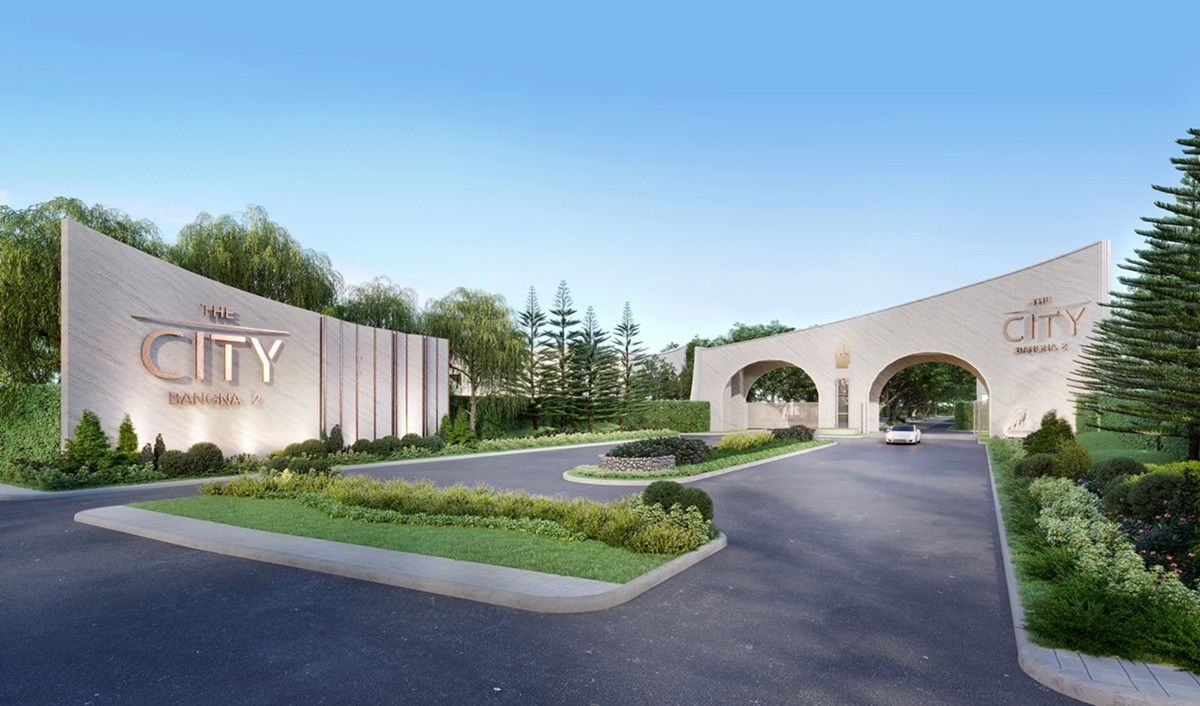 ขายบ้านบางนา แบริ่ง ลาซาล : ราคาเริ่ม 24 -45 ล้าน - The City  บางนา 2  คฤหาสน์หรู ENGLISH TUDOR 580 ตร.ม. T.087-557-6479