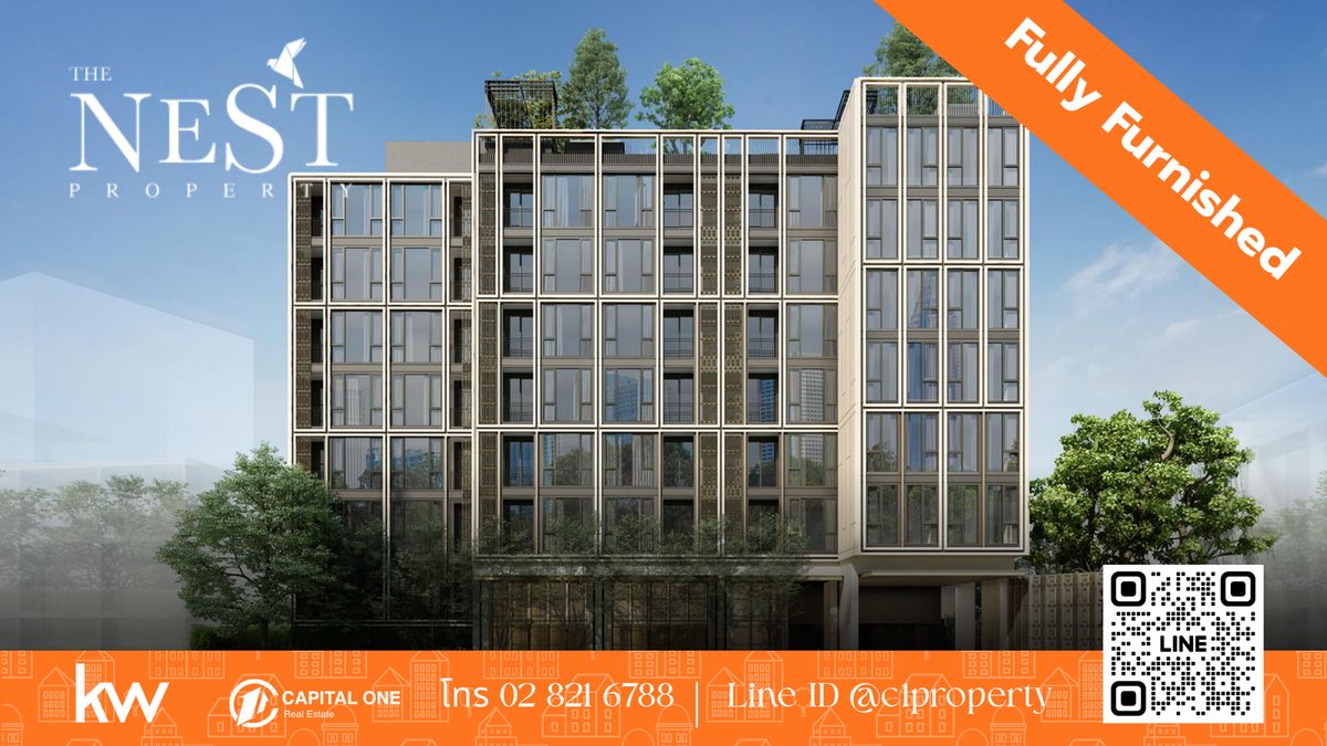 For RentCondoSukhumvit, Asoke, Thonglor : 🏡✨ Rent! The Nest Sukhumvit 22 | 📏 Size 30 sq.m. | 🏙 Floor 4 | 🛏 1 Bedroom | 🚿 1 Bathroom | 🌆 Good View | 💰 Price 25,000 baht/month! 🔥 Condo ready to move in!