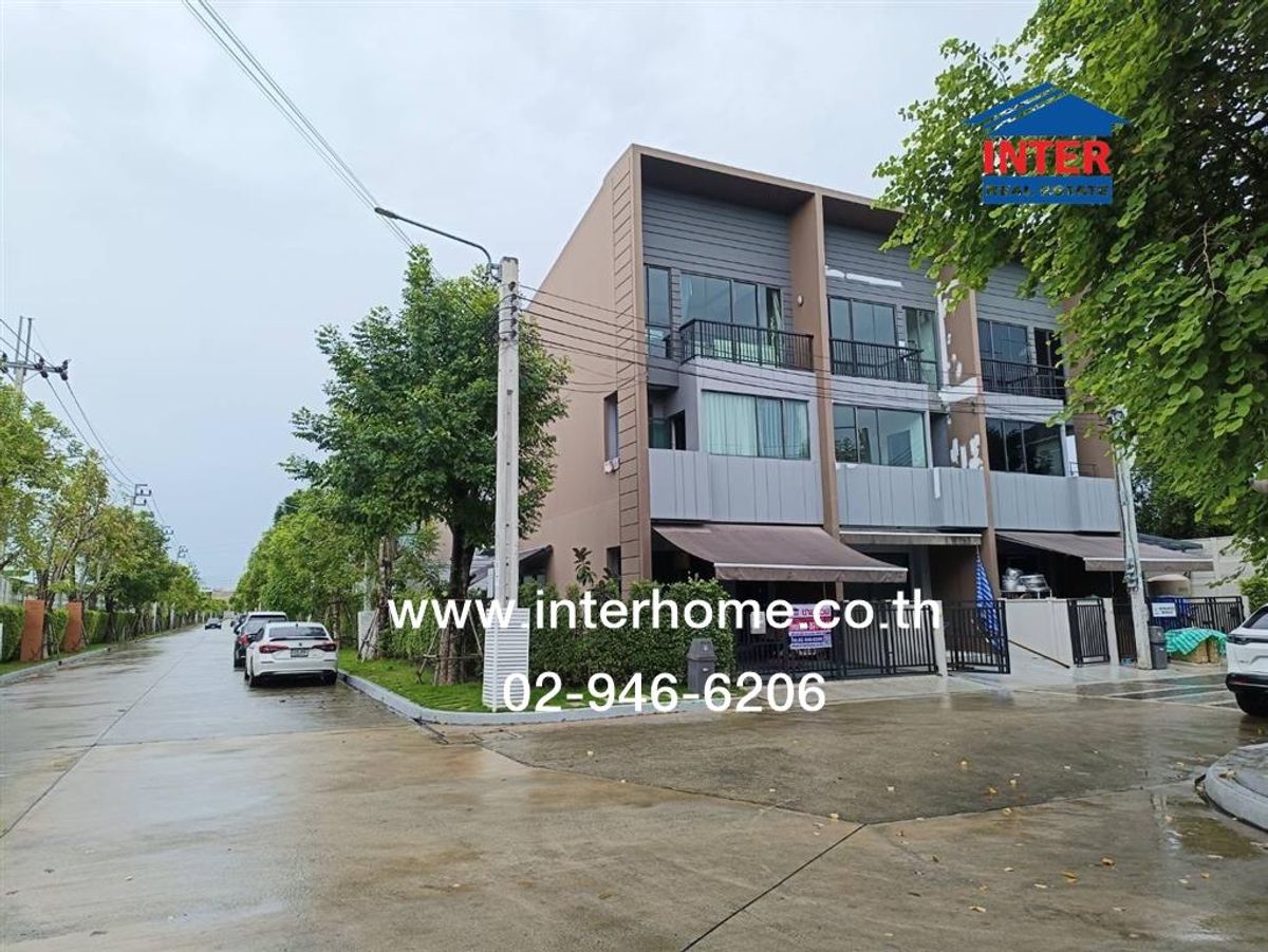 ขายทาวน์โฮมพระราม 5 ราชพฤกษ์ บางกรวย : ทาวน์โฮม 3 ชั้น 29.2 ตร.ว. หมู่บ้านกลางเมืองราชพฤกษ์ ซอยมหาสวัสดิ์9 ถนนราชพฤกษ์ ถนนบางกรวย-จงถนอม บางกรวย นนทบุรี