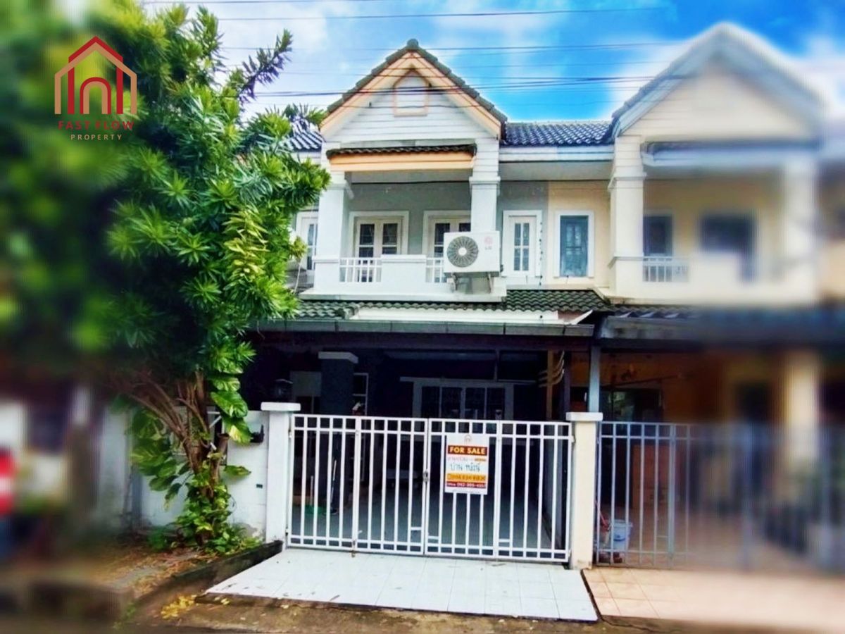 ขายทาวน์โฮมมีนบุรี-ร่มเกล้า : ขาย ทาวน์เฮาส์ บ้านกฤษณา ร่มเกล้า รีโนเวทใหม่ โครงการติดถนนร่มเกล้า ซอยร่มเกล้า 12 ใกล้บิ๊กซีร่มเกล้า MKD
