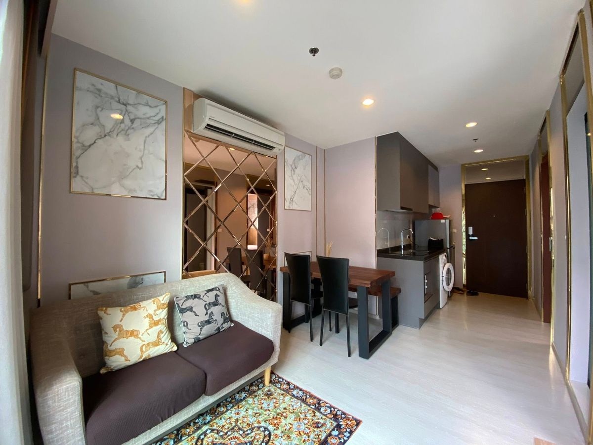 ให้เช่าคอนโดพระราม 9 เพชรบุรีตัดใหม่ RCA : For Rent 🚩RHYTHM ASOKE 1 🛌2Beds 42sq.m.🚇Near MRT Rama 9