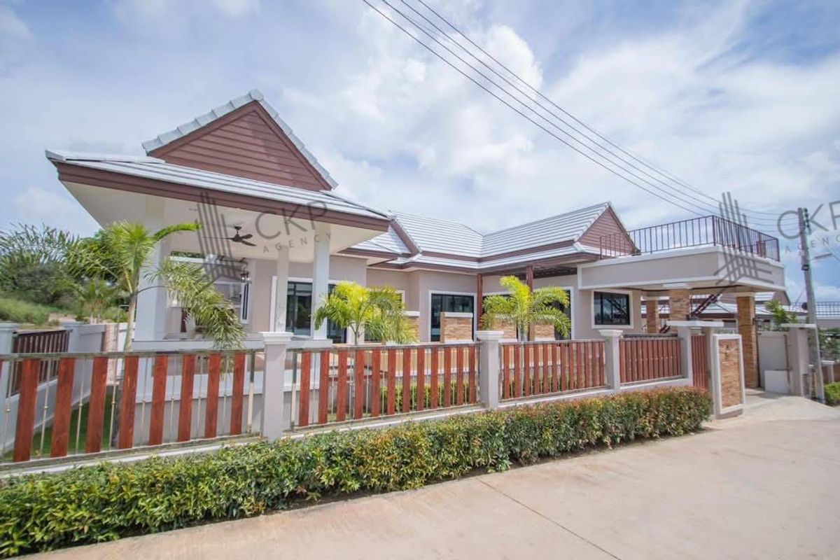 ขายบ้านหัวหิน ประจวบคีรีขันธ์ : บ้านเดี่ยว พลูวิลล่า ปราณบุรี บ้านใหม่ สามารถปล่อยเช่าสร้างรายได้ผลตอบแทน