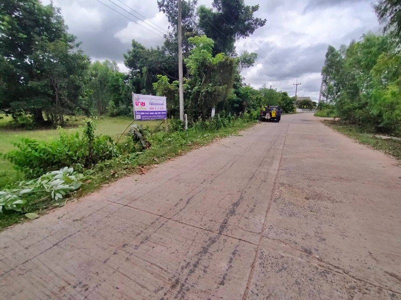 ขายที่ดินร้อยเอ็ด : 30 หมู่ 7 บ้านห้วดงกำแพง ทล. 214 เมืองบัว เกษตรวิสัย ร้อยเอ็ด