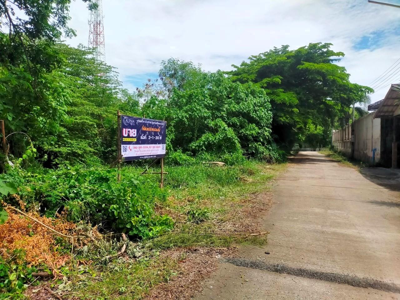 ขายที่ดินลพบุรี : ตั้งอยู่ในซอยท่ามะนาว 15 ถนนท่ามะนาว(Hwy.2089) ลำนารายณ์ ชัยบาดาล ลพบุรี