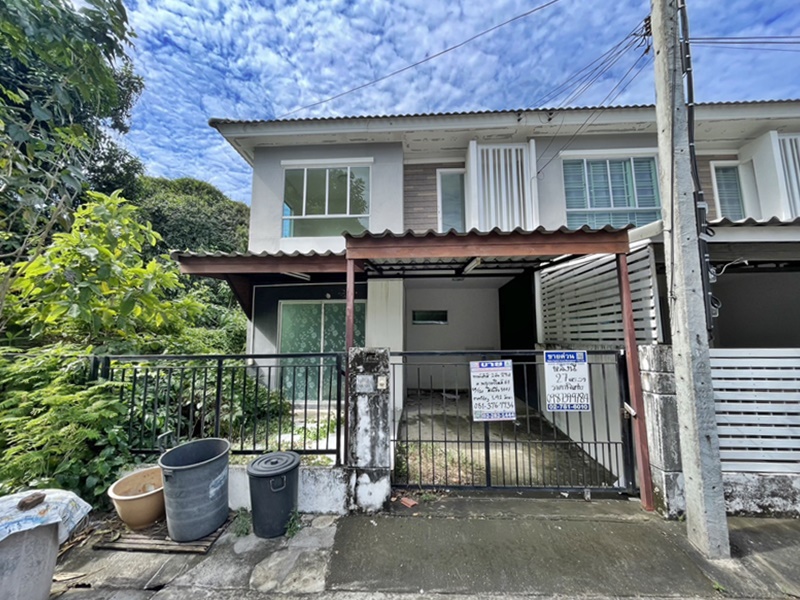 For SaleTownhomeNonthaburi, Bang Yai, Bangbuathong : Pruksa Ville 61 (Bang Yai -Nakhon In) 58/120, located inside the project (Soi 10), Sangwon Phimon Phaiboon Road Kanchanaphisek Ring Road (Tor. 9) Bang Muang Bang Yai, Nonthaburi
