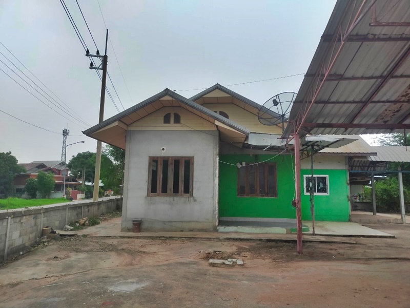 ขายบ้านขอนแก่น : บ้านเดี่ยว 1 ชั้น ติดถนนสายบ้านทุ่ม-บ้านสำราญ