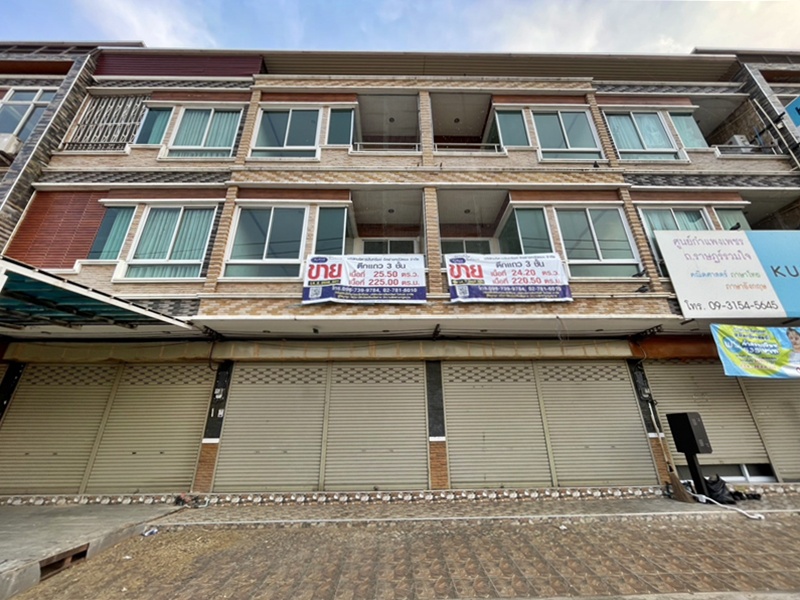 For SaleShop HouseKamphaeng Phet : 116 Rat Ruam Jai Road in Kamphaeng Phet city, Kamphaeng Phet