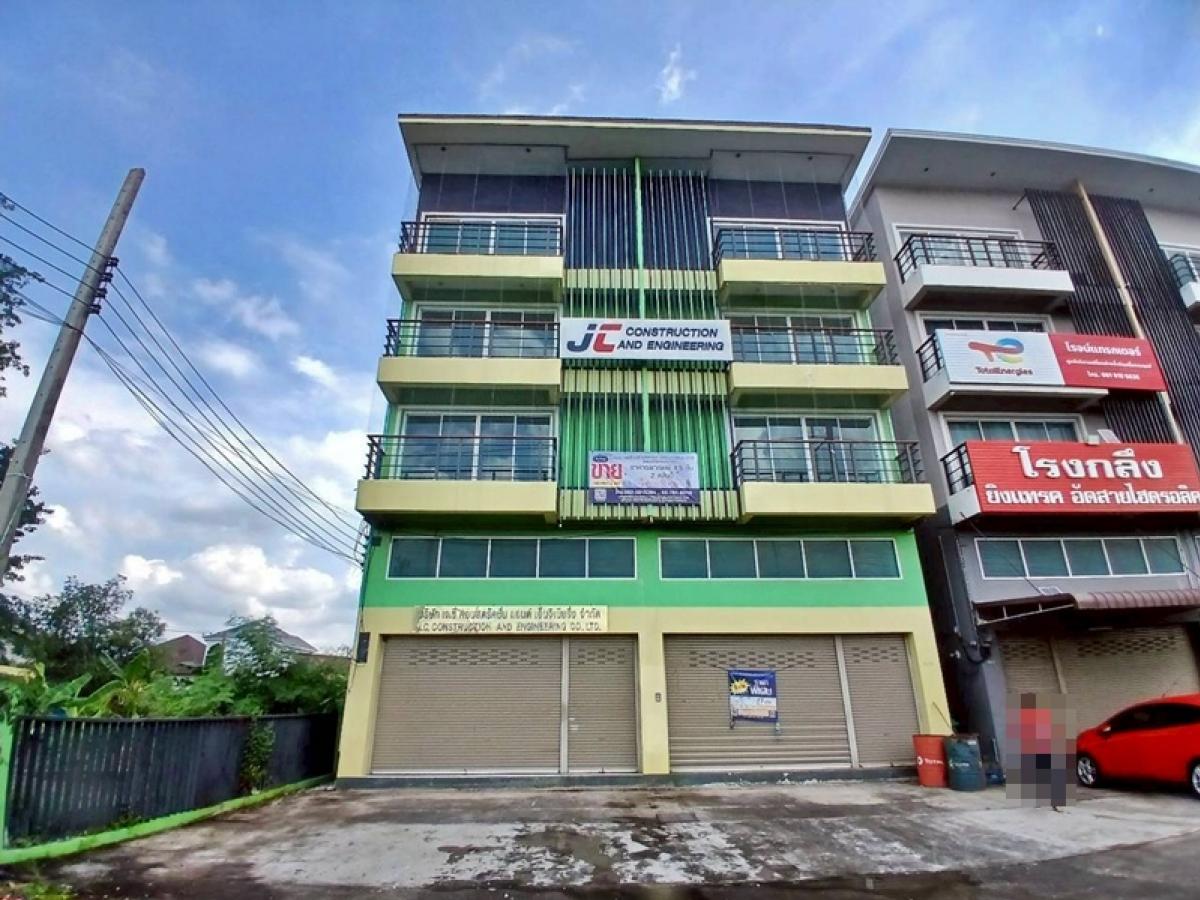 ขายอาคารพาณิชย์ปทุมธานี รังสิต ธรรมศาสตร์ : อาคารพาณิชย์ 4 ชั้น