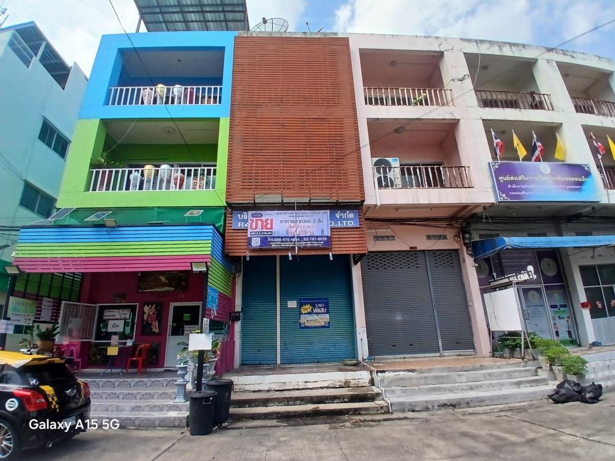 ขายอาคารพาณิชย์วิภาวดี ดอนเมือง หลักสี่ : อาคารพาณิชย์ 3 ชั้น  หมู่บ้านทูเดย์ดอนเมือง