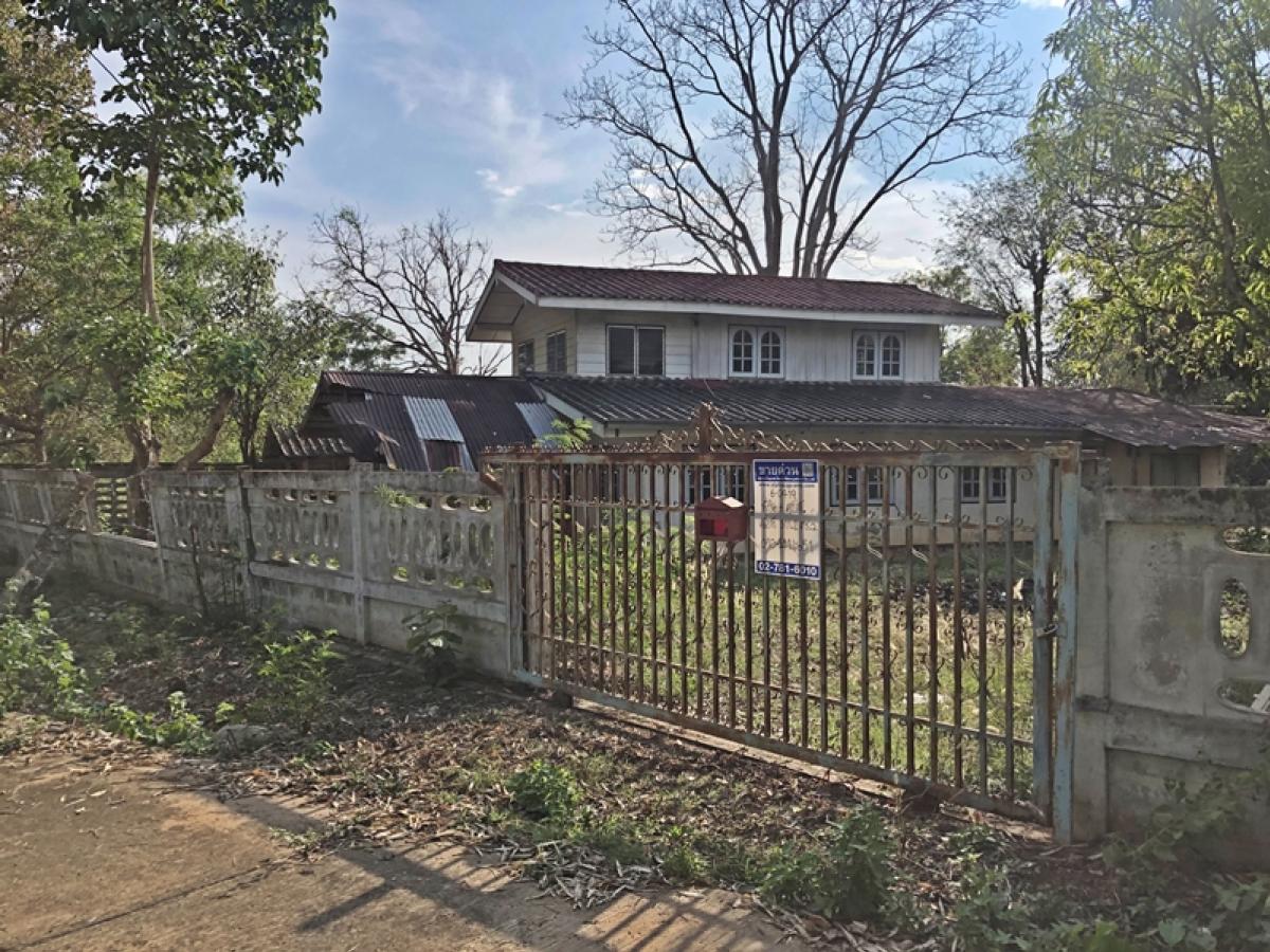 ขายบ้านนครพนม : บ้านพักอาศัยครึ่งตึกครึ่งไม้ 2 ชั้น ห่างจากถนนสายดอนโมง-บ้านนาคู (นพ.2016) ประมาณ 80 เมตร บ้านนาราชควาย