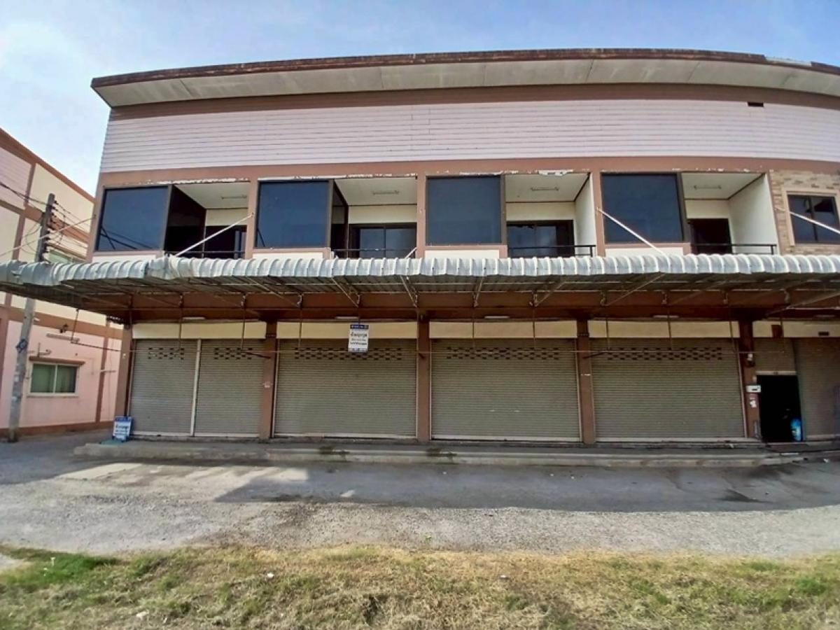 ขายอาคารพาณิชย์พัทยา บางแสน ชลบุรี สัตหีบ : อาคารพาณิชย์ 2 ชั้น จำนวน 4 คูหา  ศิลากร กรีนวิลล์