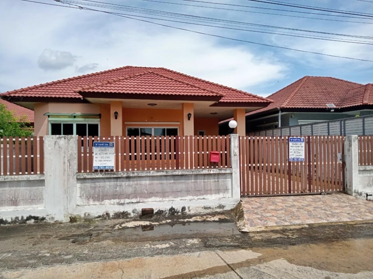 ขายบ้านสระบุรี : บ้านเดี่ยว 1 ชั้น  สายรุ้งวิลล่า