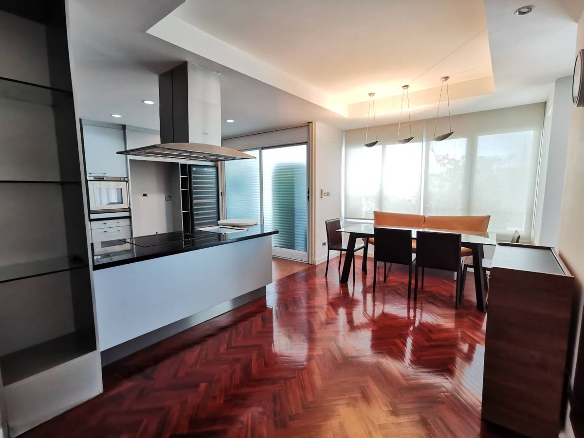 For SaleCondoSathorn, Narathiwat : For Sale with tenant: DUPLEX condo at Supreme Elegance, 2 BR/3 B, 220 sqm., classic and unique interior, Sathorn area