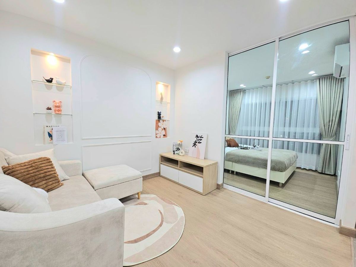 For SaleCondoRamkhamhaeng, Hua Mak : #Condo Ramkhamhaeng Pamped the Low Rise. Full function The room is beautiful ~ must be this ribs. Light installments, starting at only 8,000 baht, Khun Phra !!!