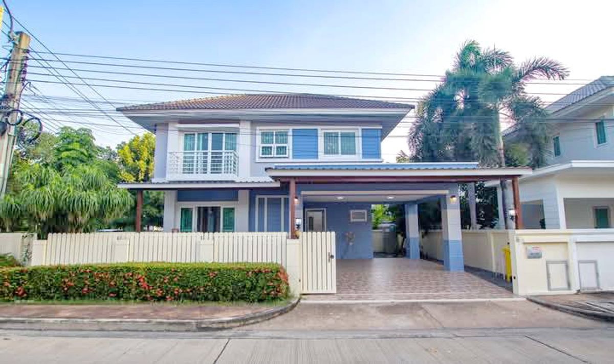 For RentHouseNonthaburi, Bang Yai, Bangbuathong : Rent a detached house behind the corner  Perfect Park Rama 5-Bang Yai