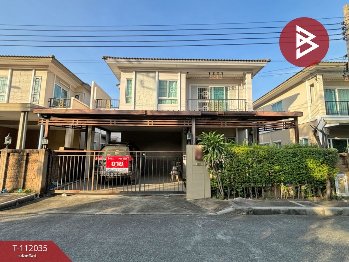 For SaleHouseSamut Prakan,Samrong : House for sale Passorn Prime Village, Srinakarin-Nam Daeng, Samut Prakan