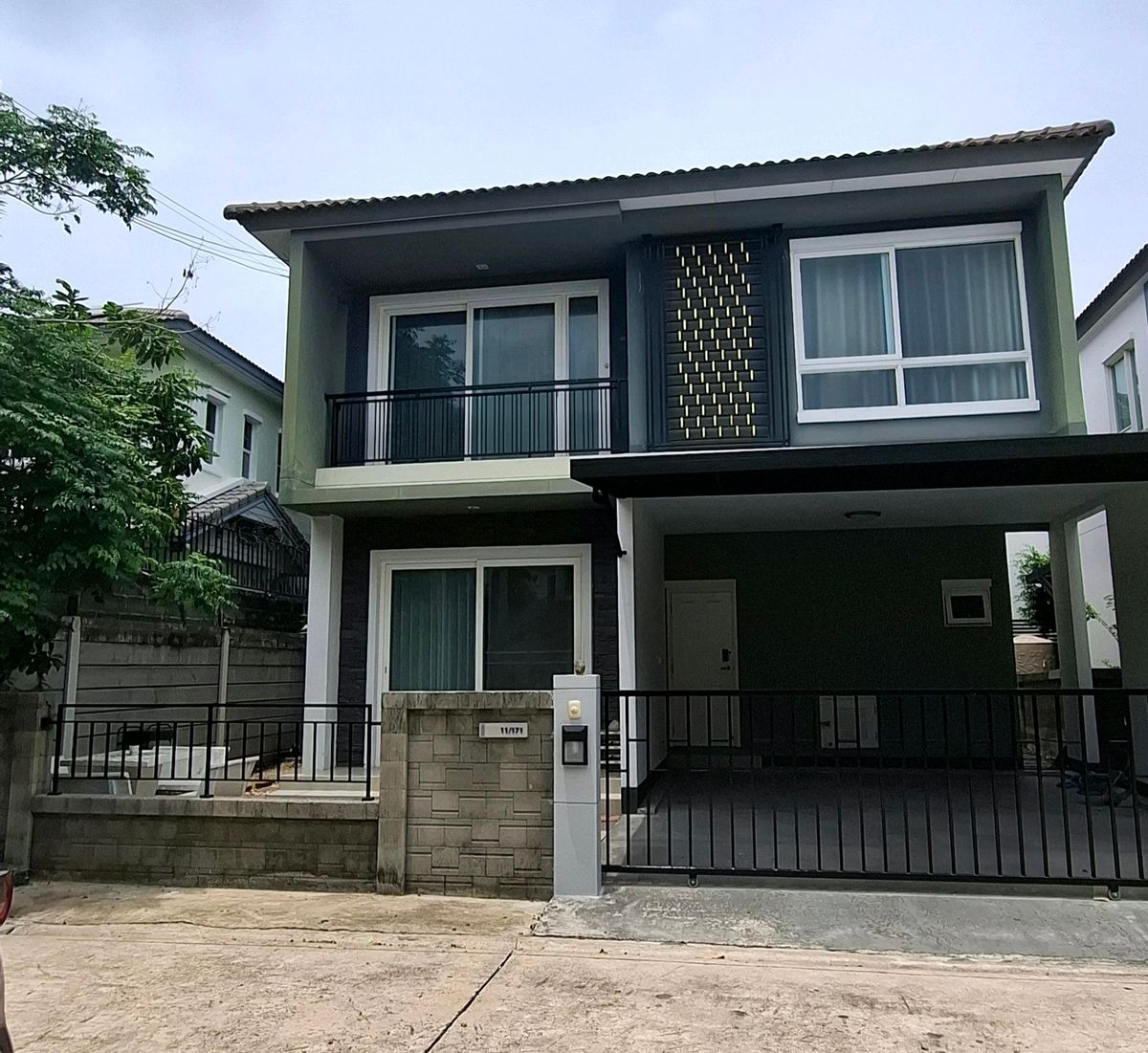 For RentHouseSamut Prakan,Samrong : For Rent – Golden Neo Bangna-Kingkaew Fully Furnished Detached House | Near Mega Bangna & Suvarnabhumi Airport