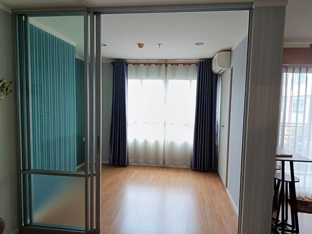 For SaleCondoBang Sue, Wong Sawang, Tao Pun : (Code AM1661) Lumpini Ville Prachachuen-Pong Phet 2, 4th floor, Building B, room, new corner With built -in furniture