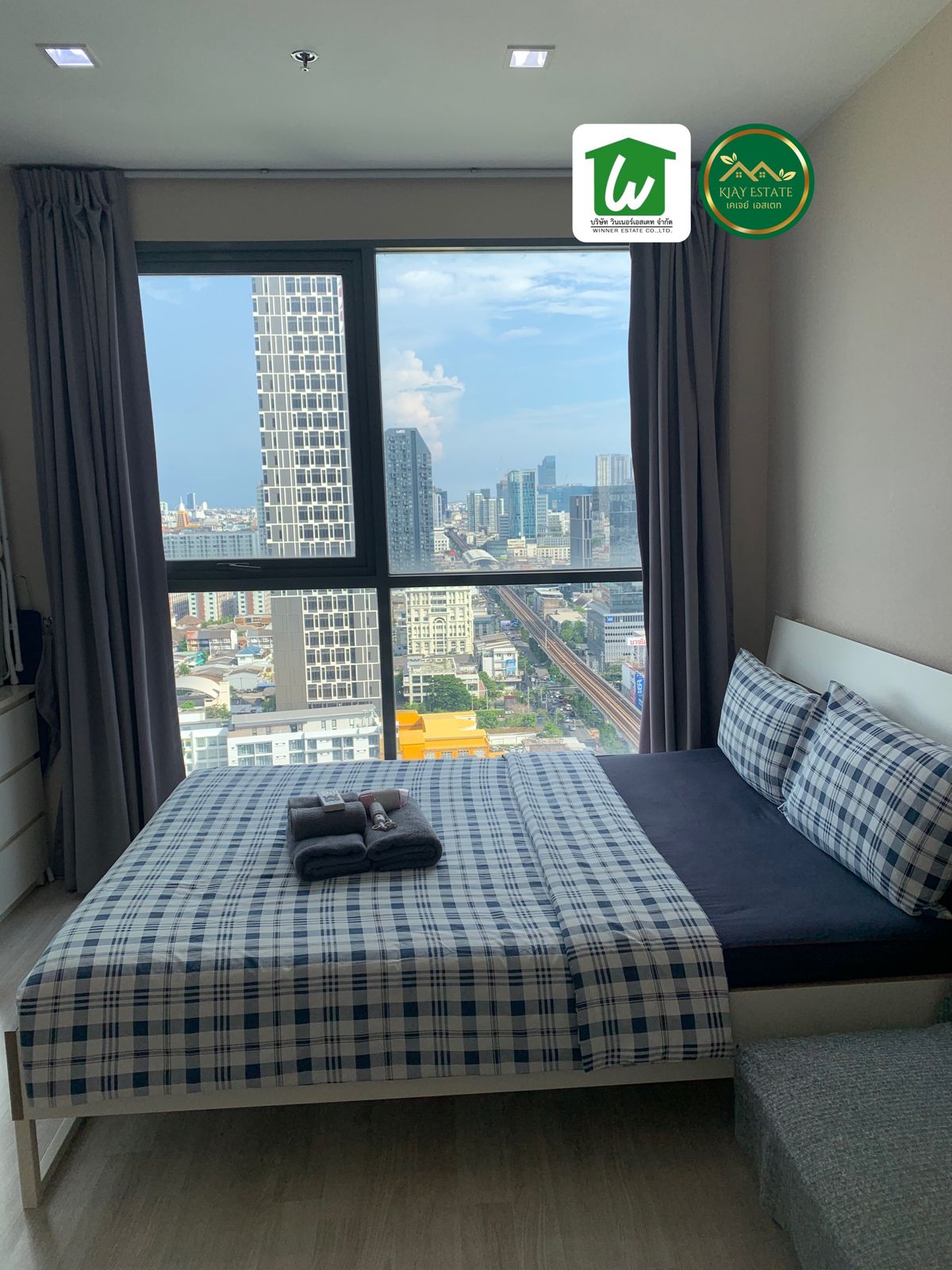ให้เช่าคอนโดอ่อนนุช อุดมสุข : ปล่อยเช่า Ideo Mobi Sukhumvit 81 ห้องสตูดิโอสวย ชั้นสูง  น่าอยู่มากๆ ค่ะ ติด BTS อ่อนนุช เดินทางง่ายย่านสุขุมวิท 