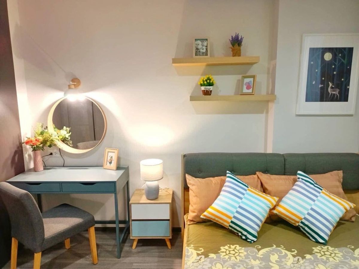 For RentCondoSiam Paragon ,Chulalongkorn,Samyan : 🎓🎓 Ideo Chula-samyan, beautiful decorative room near Chulalongkorn 5 minutes, ready to enter the middle of June 68🚘. Interested, contact Line: @unicondo.official.