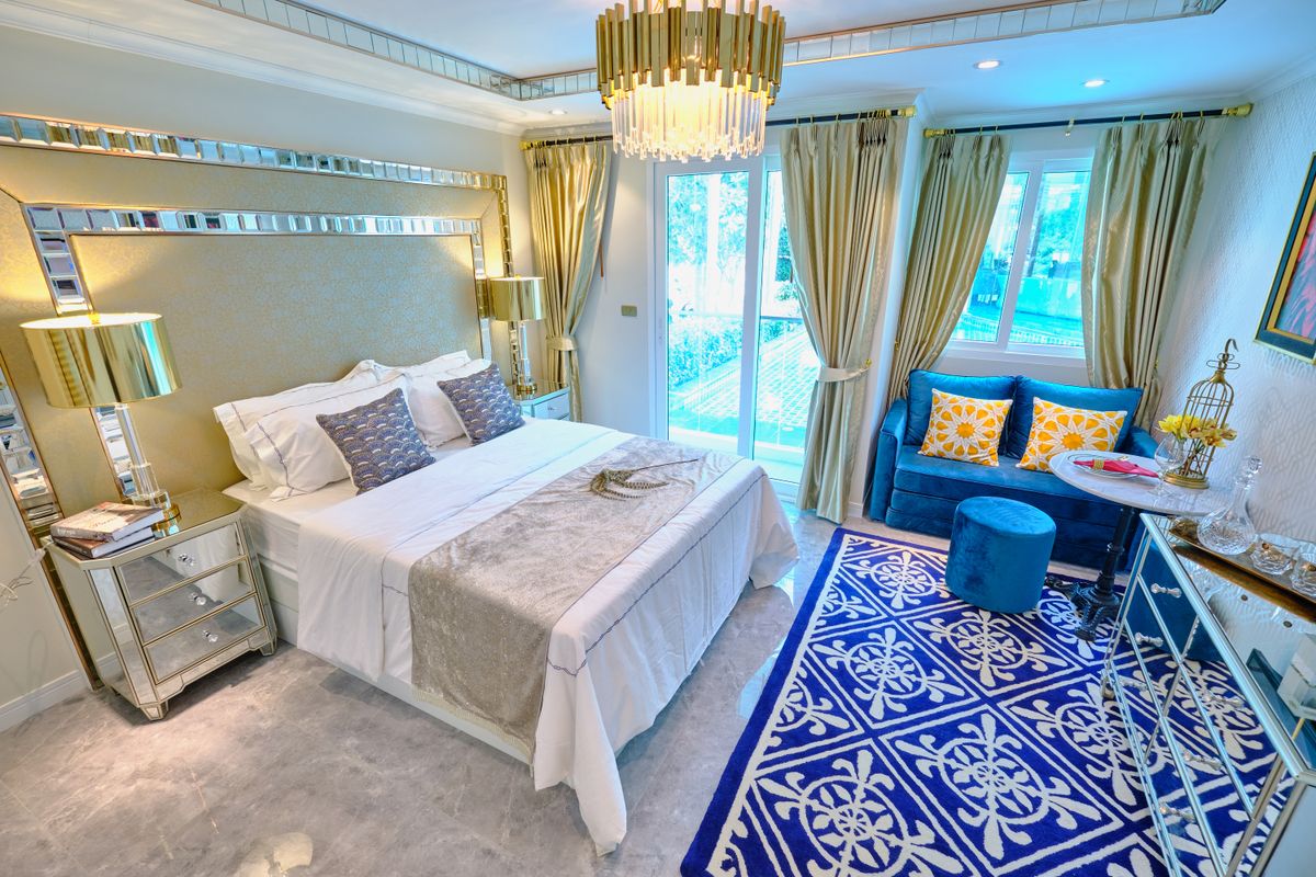 For SaleCondoPattaya, Bangsaen, Chonburi : For sale, water park condo, first hand, most common area, beautiful view of the sea, only 3 minutes from Jomtien Beach, studio room, Seven Seas Le Carnival Condo, size 26 sq.m., 4th floor, starting at 2.74 million baht, complete furniture + electrical app