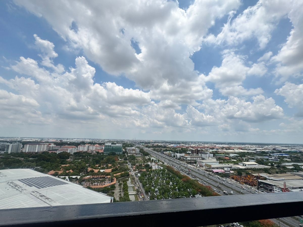 ให้เช่าคอนโดปทุมธานี รังสิต ธรรมศาสตร์ : ให้เช่า Terra Residence ทิศเหนือ วิวธรรมศาสตร์ 1Bed ขนาด 30 ตร.ม ชั้นสูง (ห้องใหม่ไม่เคยอยู่)