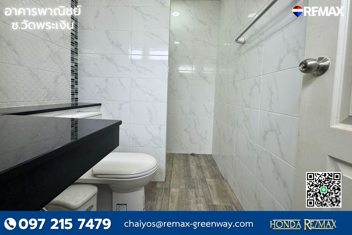 For SaleShop HouseRama5, Ratchapruek, Bangkruai : Commercial building for sale, 10 meters wide, next to the main road, Soi Wat Phra Ngern, trade location Topaz Terrace Project 29