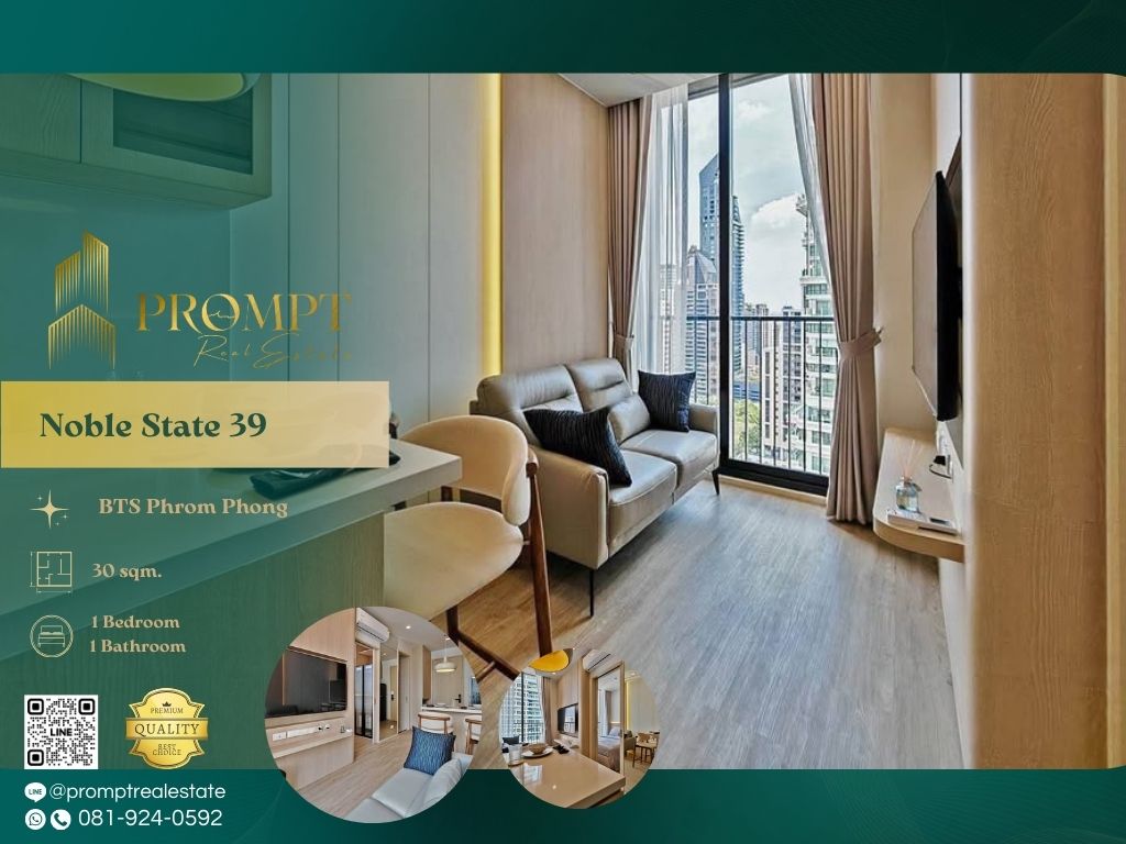 For RentCondoSukhumvit, Asoke, Thonglor : MN04803 - Noble State 39 :  โนเบิล สเตท 39 - BTS Phrom Phong / The Emporium / EmQuartier