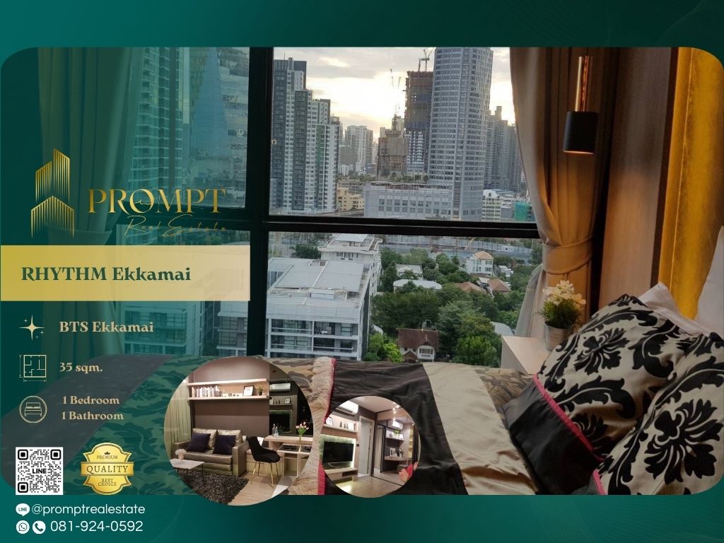 For RentCondoSukhumvit, Asoke, Thonglor : QR04059 - RHYTHM Ekkamai :  ริธึ่ม เอกมัย - BTS Ekkamai / BTS Thonglor