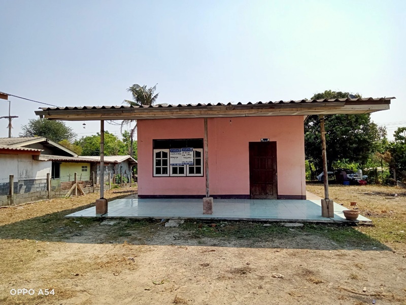 ขายบ้านลพบุรี : บ้านพักอาศัย 1 ชั้น ห่างจากถนนสายสมแยกนิคมลพบุรี-วังม่วง (ทล.3017) ประมาณ 785 เมตร