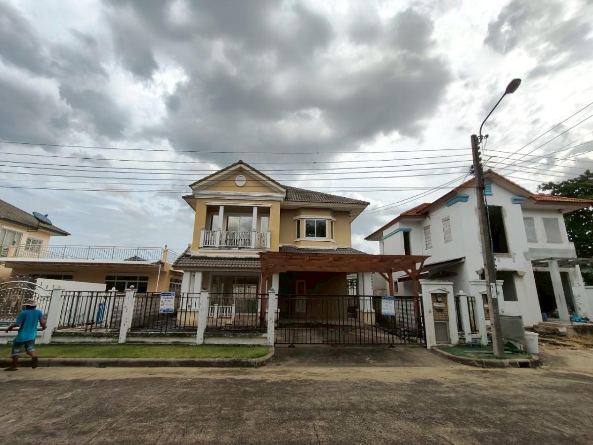 ขายบ้านพระราม 2 บางขุนเทียน : บ้านเดี่ยว 2 ชั้น ห่างจากถนนอนามัยงามเจริญ ประมาณ 1.275 กม. พรอเมนาคโฮม ธนบุรี ( ซ.B 8 )