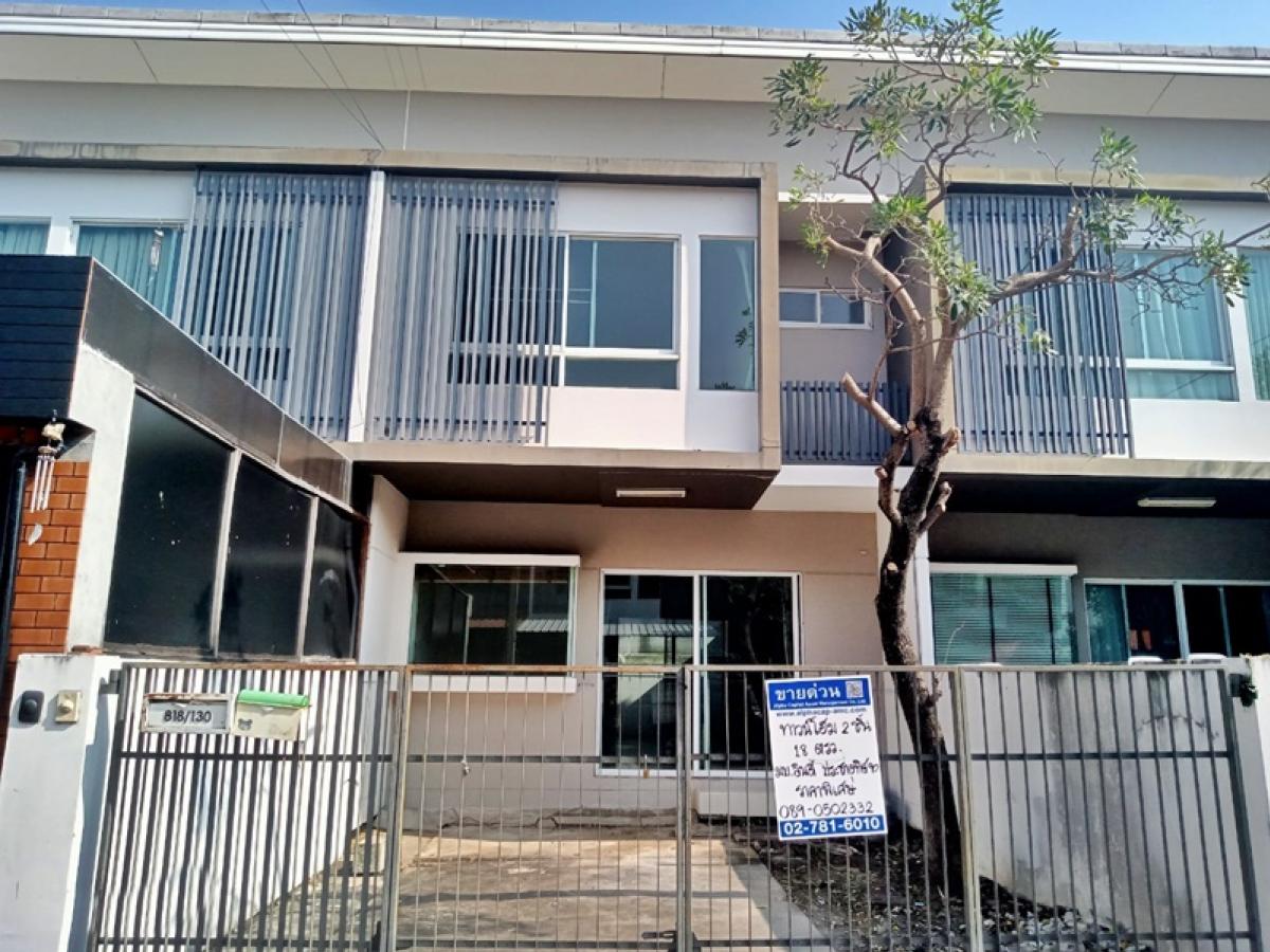 For SaleTownhomeRathburana, Suksawat : Indy Pracha Uthit 90 818/130 Village No. 10, Pracha Uthit in Khlong Bang Pla Kot Phra Samut Chedi Samut Prakan