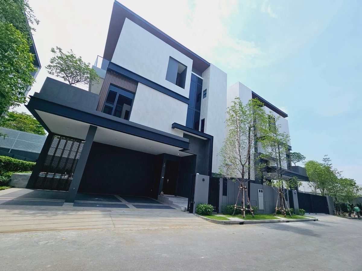 ให้เช่าบ้านเลียบทางด่วนรามอินทรา : ให้เช่า For Rent – Brand New Super Luxury Pool Villa at The Honor Yothinpattana ดิ ออเนอร์ โยธินพัฒนา สระส่วนตัว 