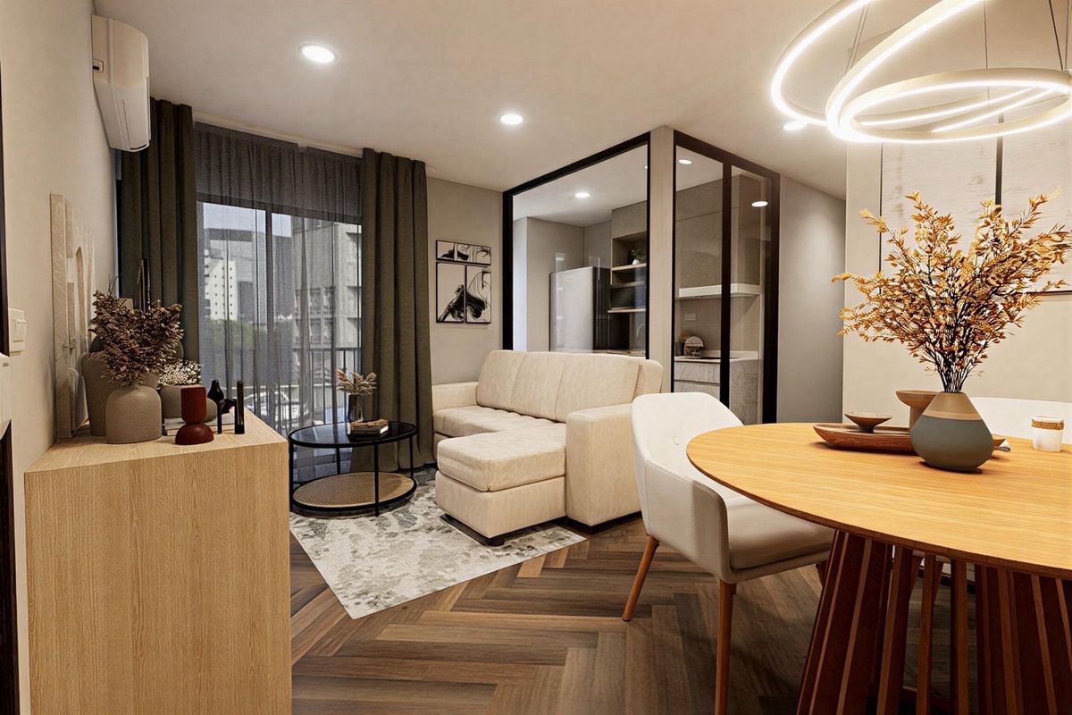For RentCondoPinklao, Charansanitwong : [RENT] Aspire Arun Privé Aspai Arun Prevents ✨ New project, 1 new room, all new furniture