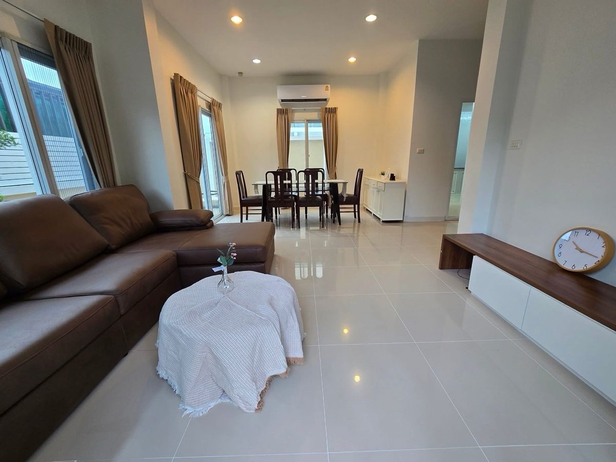 ให้เช่าบ้านลาดกระบัง สุวรรณภูมิ : ✅FOR RENT ✅ Perfect Place Sukhumvit 77 Village Phase 4 🏡