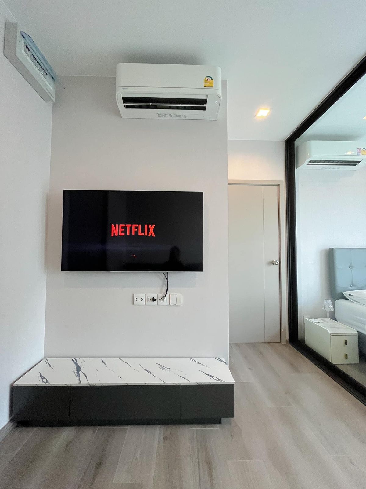 For RentCondoRattanathibet, Sanambinna : 1 bedroom condo for rent. The Politan Aqua 🔥 Near MRT Phra Nang Klao 🔥