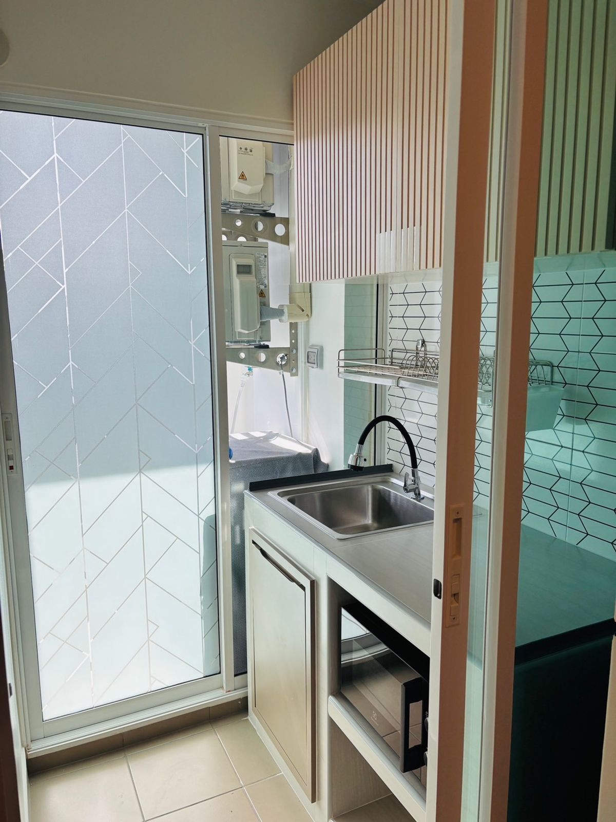 For RentCondoBangna, Bearing, Lasalle : For rent ✨ Regent home bangna ✨ Fully furnished and equipped with electrical appliances, near BTS Bangna